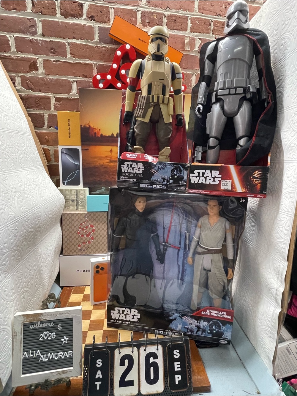 Star Wars large figures 4 in total